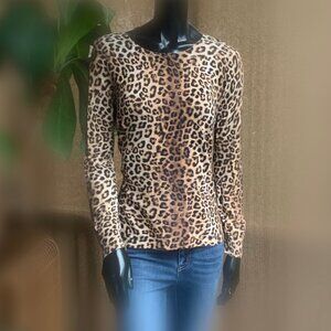 Chico's Leopard Print Top